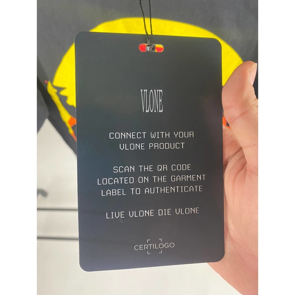 Vlone Cut n Sew Laugh Now Cry Later - XL - Picture 5 of 5